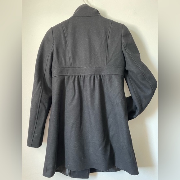 Black Wool Pea Coat by Stile Benetton (United Colors of Benetton) - Picture 5 of 8